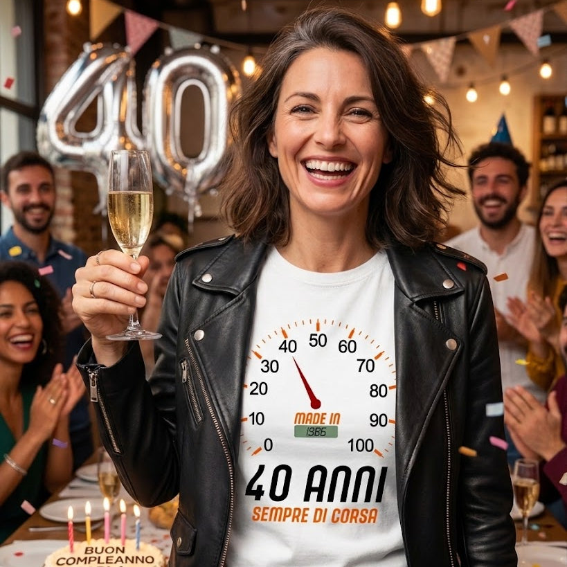 T-shirt Compleanno "Tachimetro"