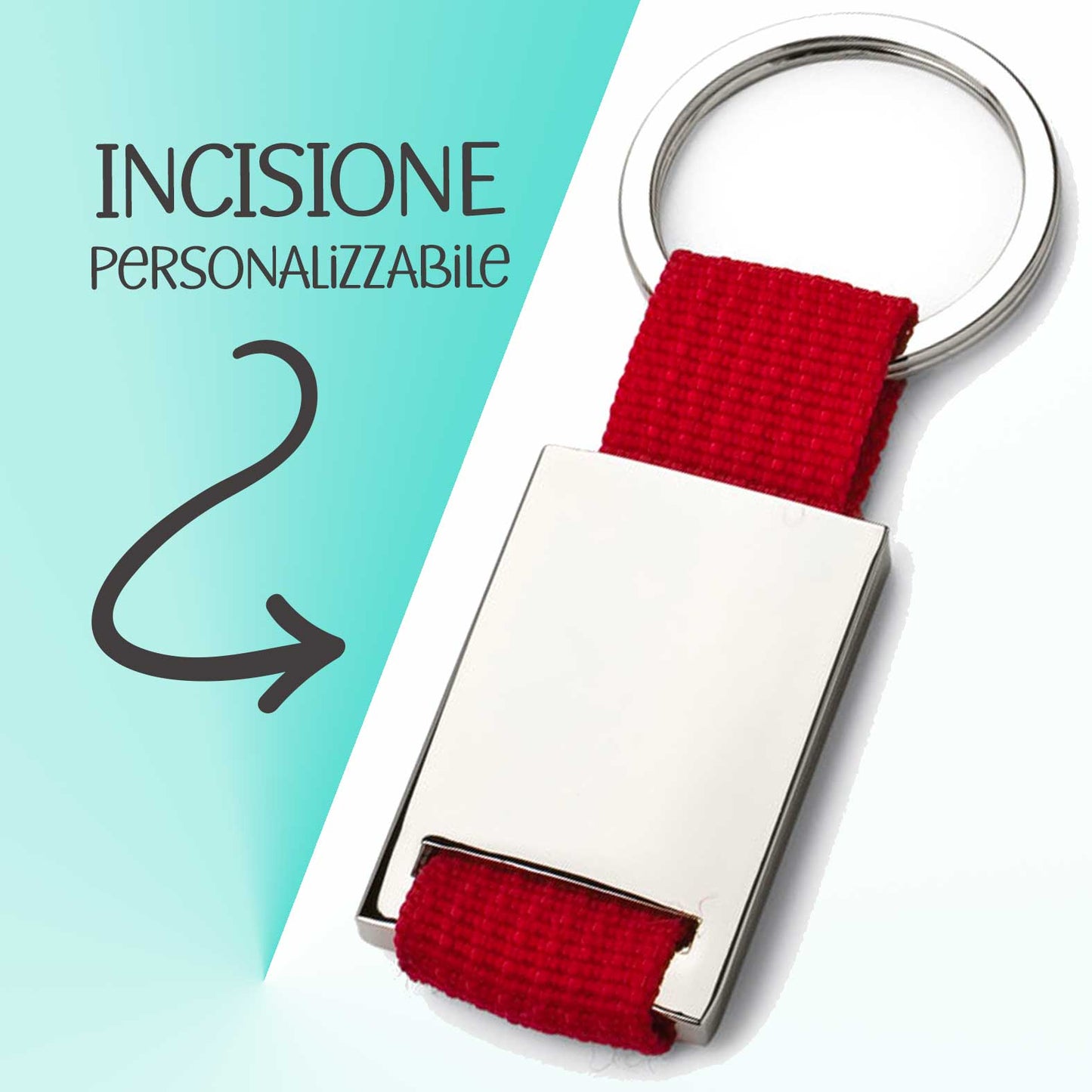 Portachiavi Sporty Red