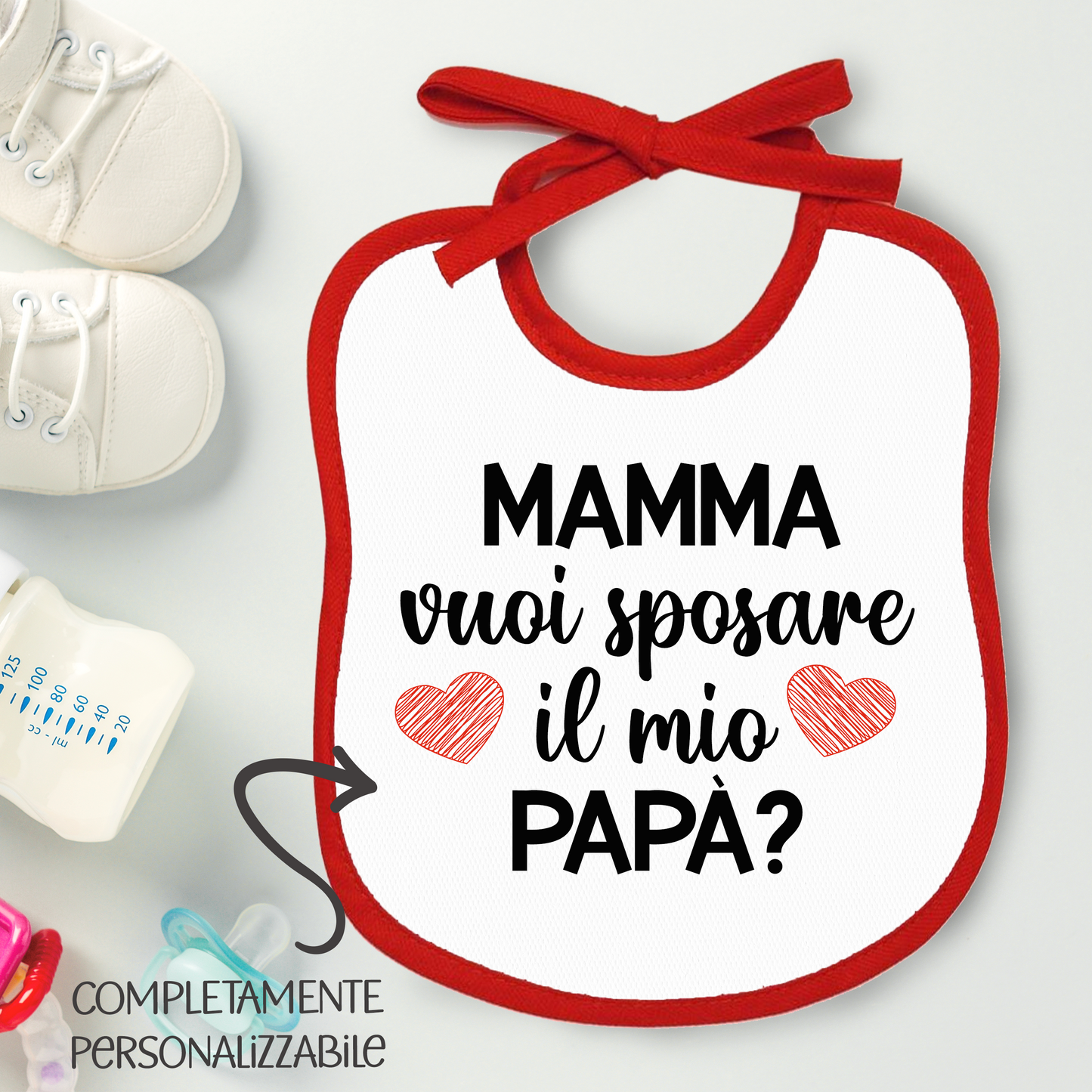 Bavaglino personalizzabile