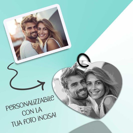 Collana cuore "New York" Black L