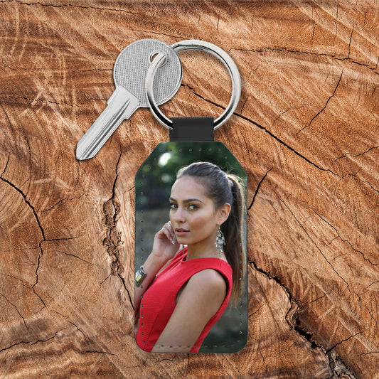 Portachiavi Rettangolare Ecopelle