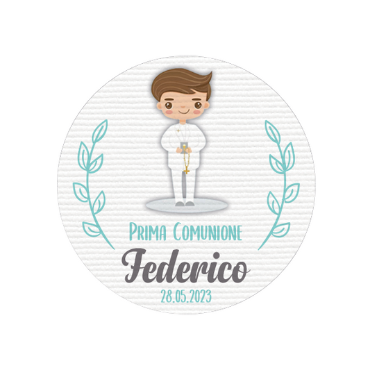 Kit etichette "Comunione Bimbo"