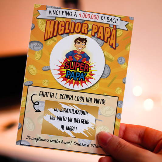 Gratta e vinci "Miglior Papà"