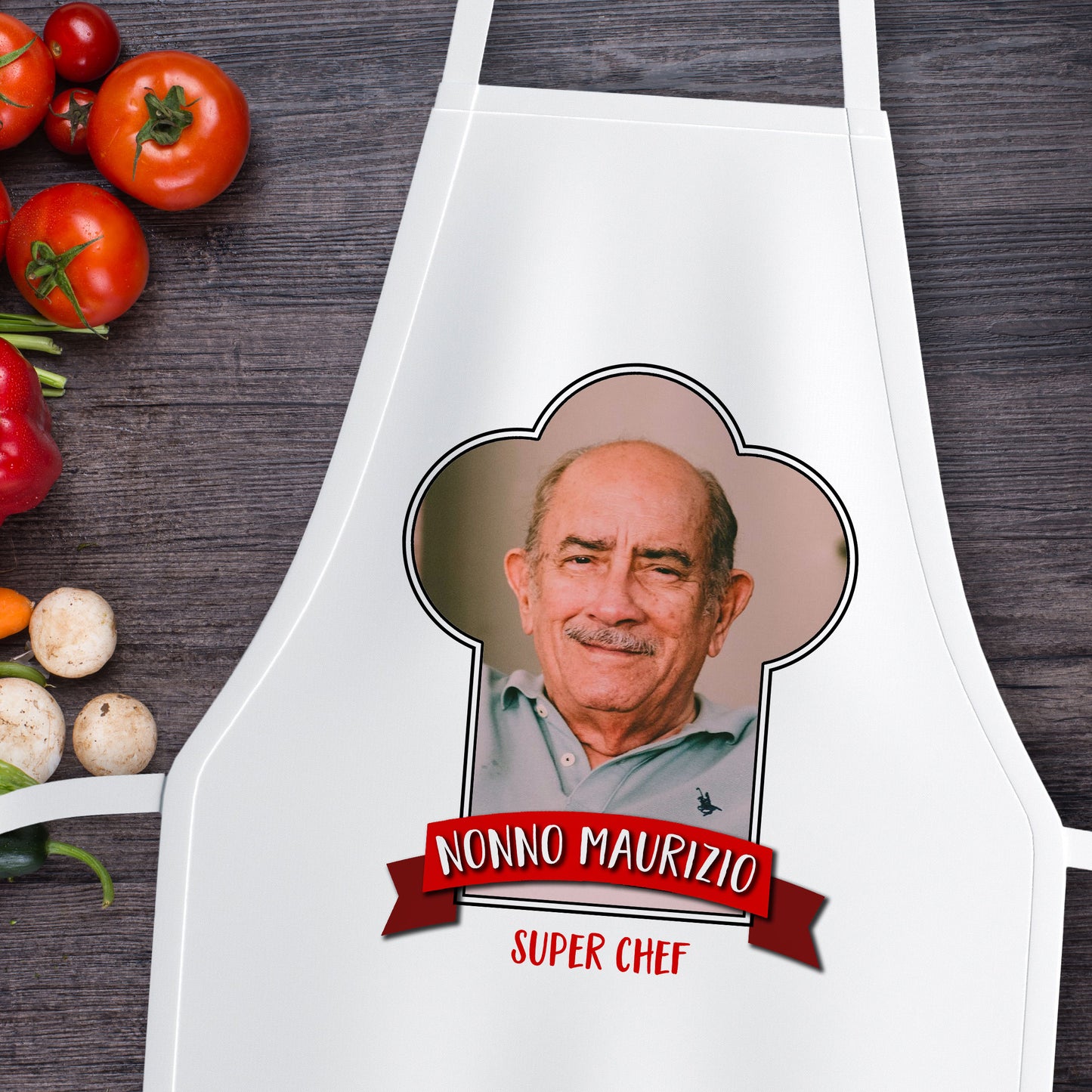Grembiule da cucina per i Nonni