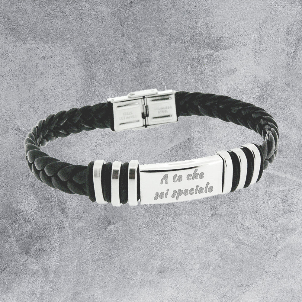Bracciali con incisione