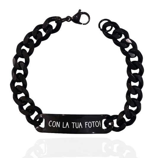 Bracciale uomo con foto