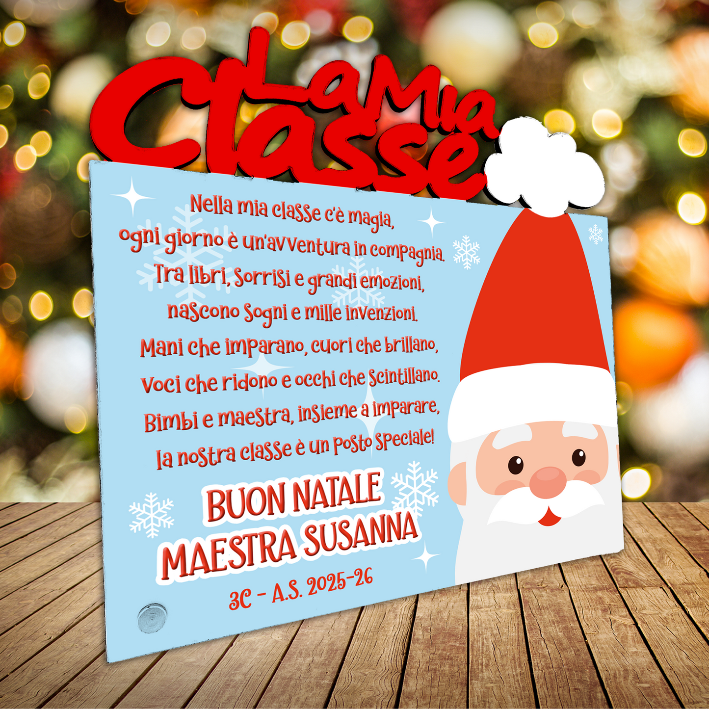 Frame "La Mia Classe Natale "