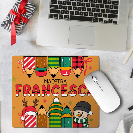 Mousepad "Matite Maestra Natale"