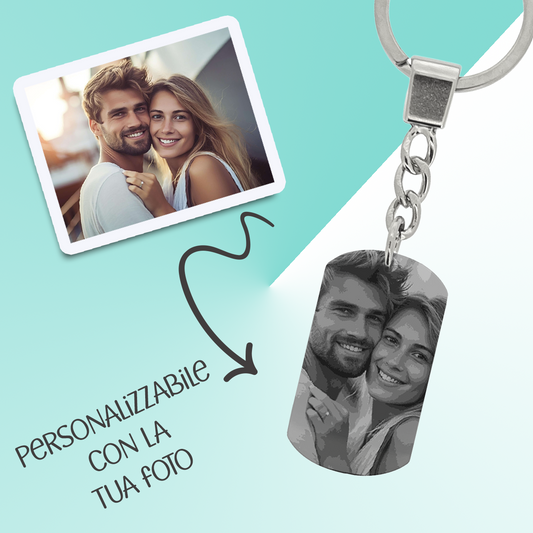 Portachiavi Military black Small