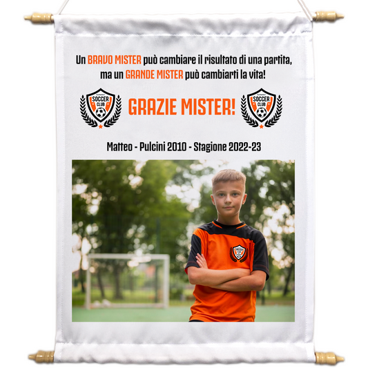 Tela "Un grande Mister"