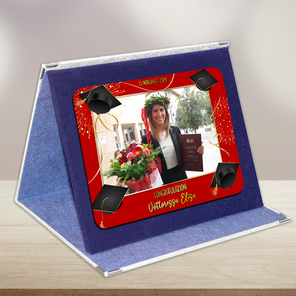 Targa Laurea con foto