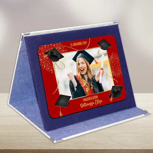 Targa Laurea con foto
