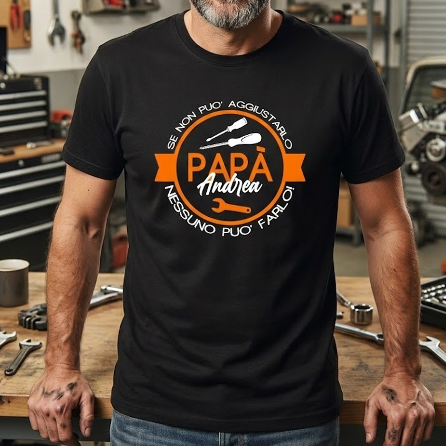 T-shirt Papà aggiustatutto