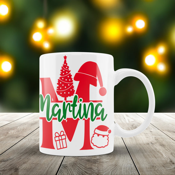 Tazza Christmas Monogram