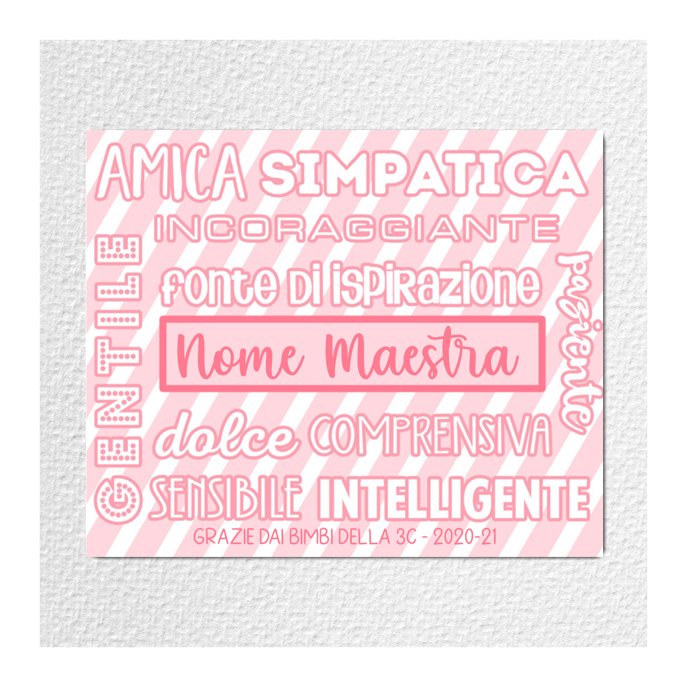 Mousepad per la Maestra