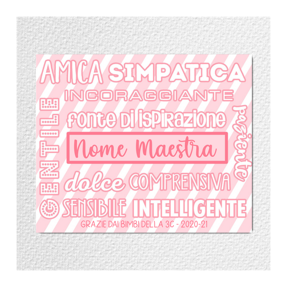 Mousepad per la Maestra