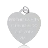 Collana cuore "New York" L
