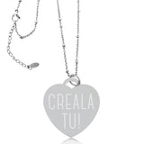 Collana cuore "New York" L