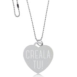 Collana cuore "New York" L