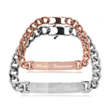 Bracciali per coppia LUI&LEI Grumetta Fiji