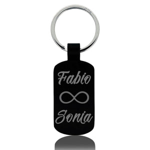Portachiavi Black Tag