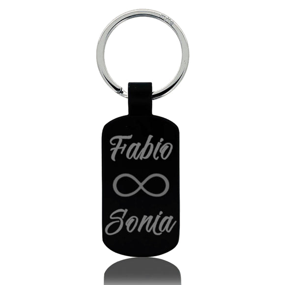 Portachiavi Black Tag