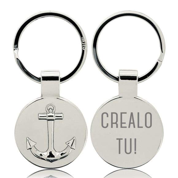 Portachiavi Round Anchor