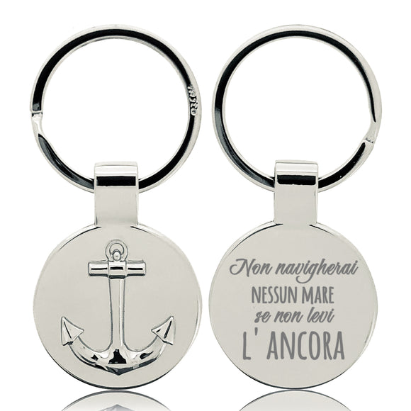 Portachiavi Round Anchor