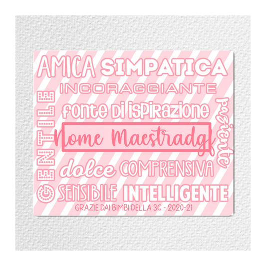 Mousepad per la Maestra