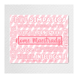 Mousepad per la Maestra
