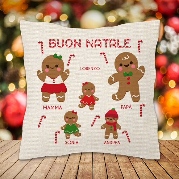 Cuscino Canvas Gingerbread