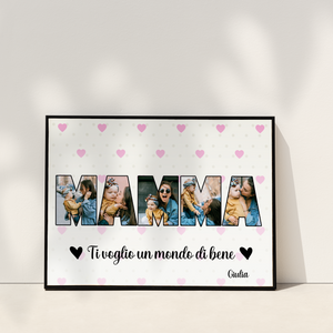 Quadro MAMMA con foto