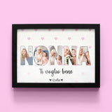 Quadro NONNI con foto