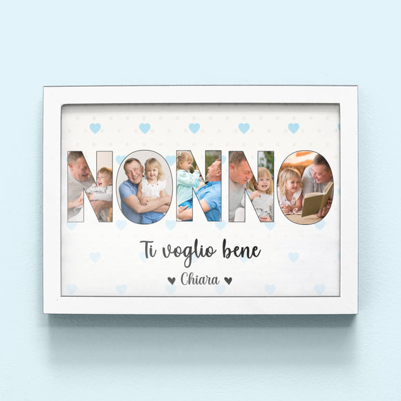 Quadro NONNI con foto