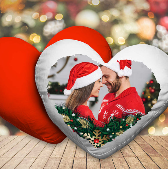 Cuscino Cuore Natale