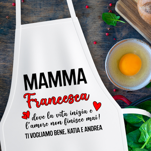 Grembiule da cucina Mamma