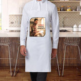Grembiule da cucina bianco con foto!