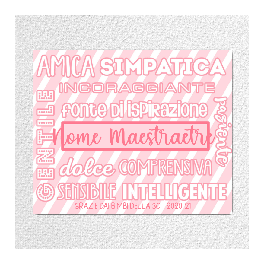 Mousepad per la Maestra