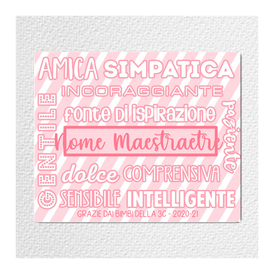 Mousepad per la Maestra