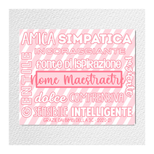 Mousepad per la Maestra