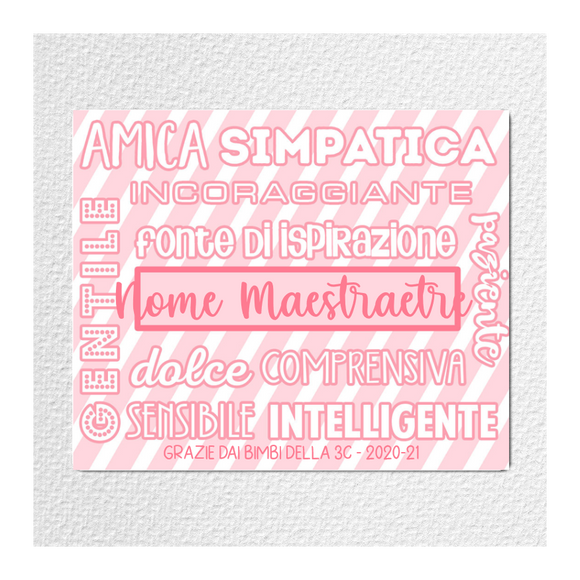 Mousepad per la Maestra