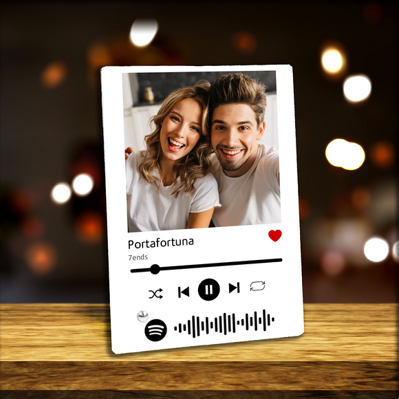 Frame in legno Spotify