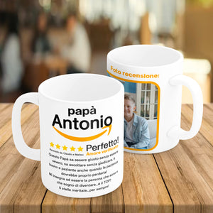 Tazza "Recensione Papà"